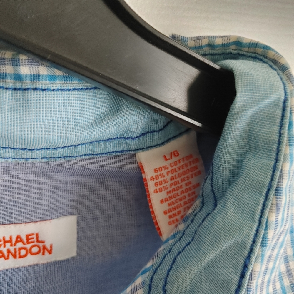 Men's Button up shirt- Michael Brandon - Picture 6 of 6